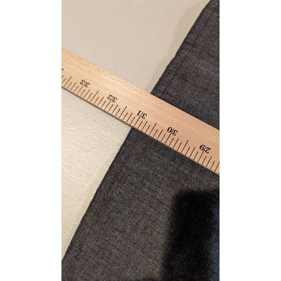 The Works Saks Fifth Avenue Women Long Sleeve Collared Shirt Gray Size 12 - Picture 12 of 12